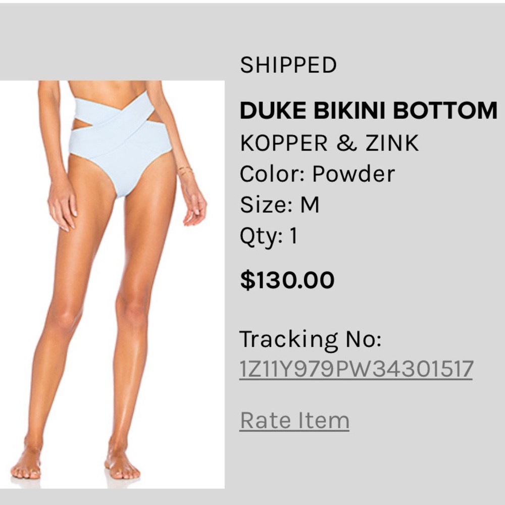 Revolve Clothing- Kopper & Zink Bikini Bottoms